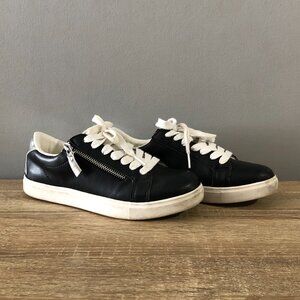 Brash Womens Size 8 Black Lace Up Sneaker Shoes